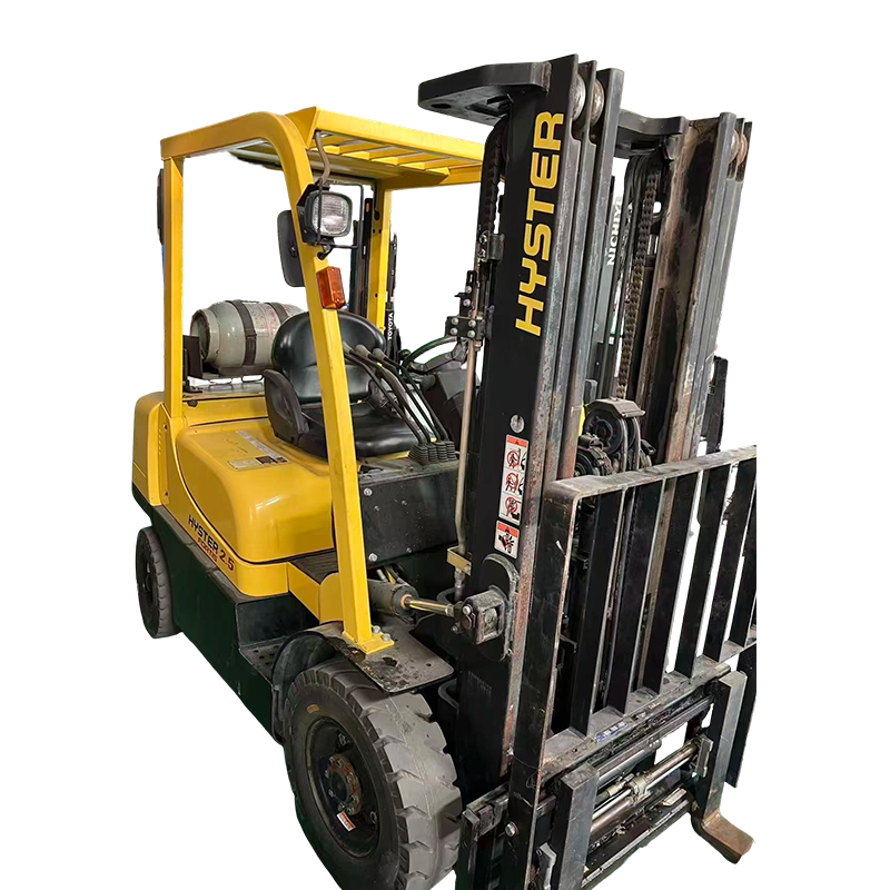 رافعة شوكية Hyster LPG 2.5 طن مستعملة مع محدد موضع الشوكة